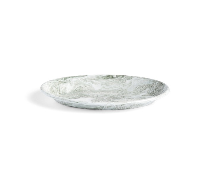 헤이 법랑 타원형 소프트 아이스 오발 디쉬 그린 / HAY Soft Ice Oval Dish Green